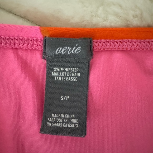 Pink and orange polka dot bikini set - Picture 2 of 3